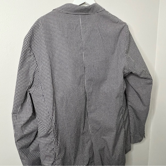 J. Crew Men’s Ludlow Blazer Jacket Black and White Gingham Size Large - Picture 4 of 10